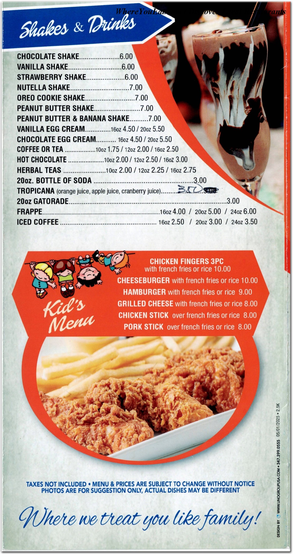 Our Foods
